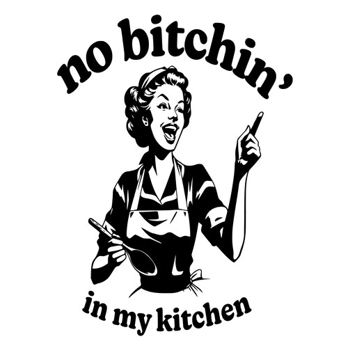 Adesivi murali bitchin in - no, bitchin'