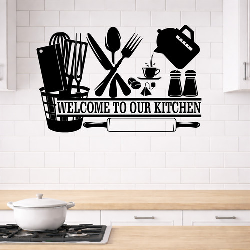 Adesivi murali cucina vinile - murali,