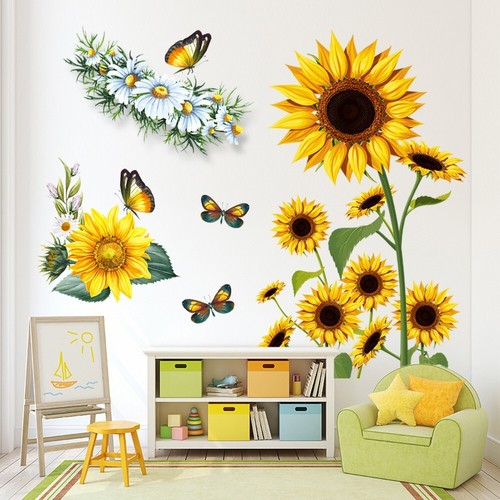 Adesivi murali girasoli grandi