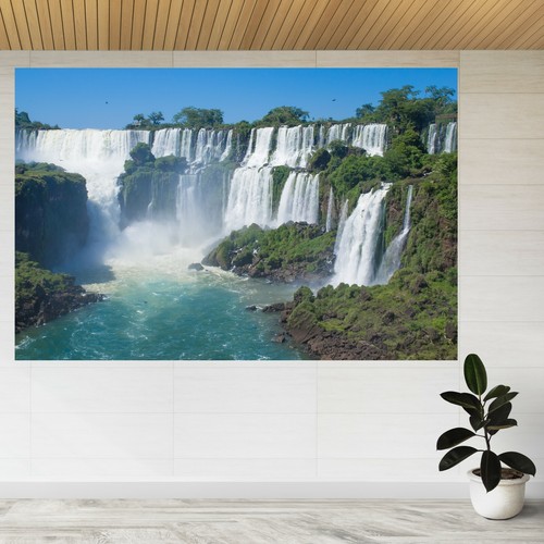 Adesivo murale natura iguazu - adesivo,