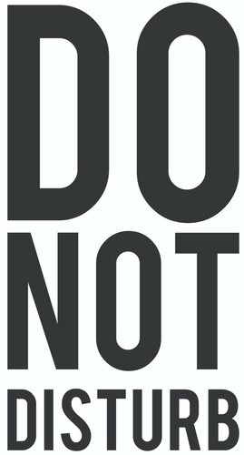Non disturbare insegna simbolo - insegna,
