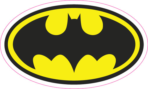 Batman logo sticker decal - batman,