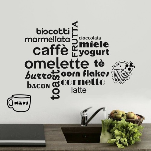 Wall stickers frasi cucina - wall,