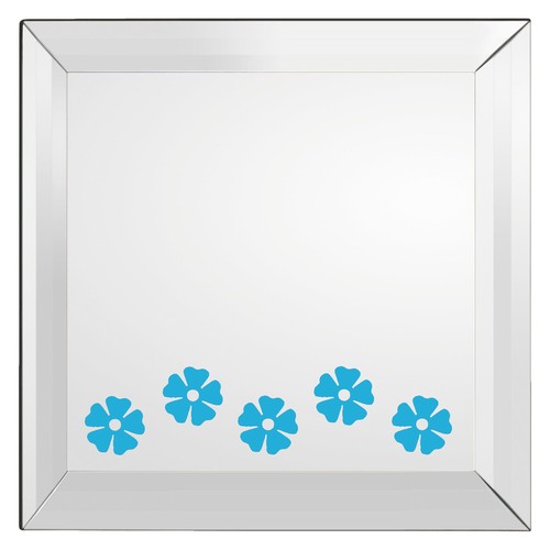 Adesivi fiori vinile - 20,