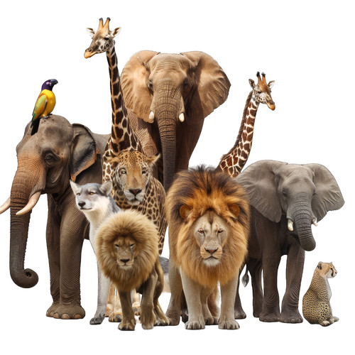 Adesivi murali animali - adesivi,