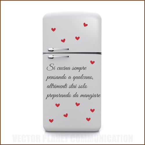 Wall stickers frase cucina - wall,
