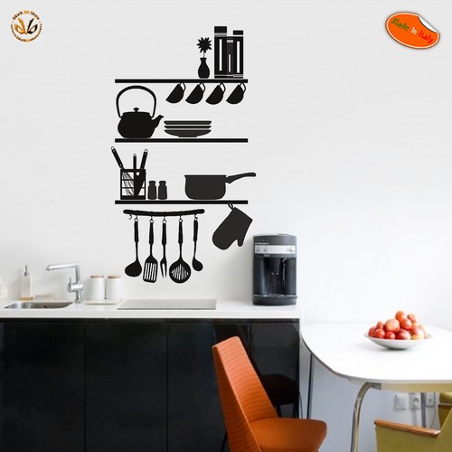 Adesivi murali cucina tazze