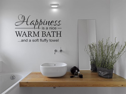 Citazione bagno la felicità - -,