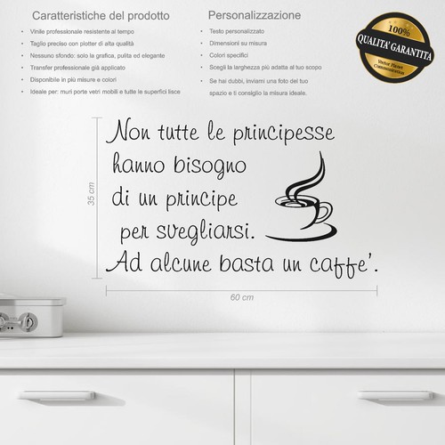 Wall stickers frase caffè - wall,