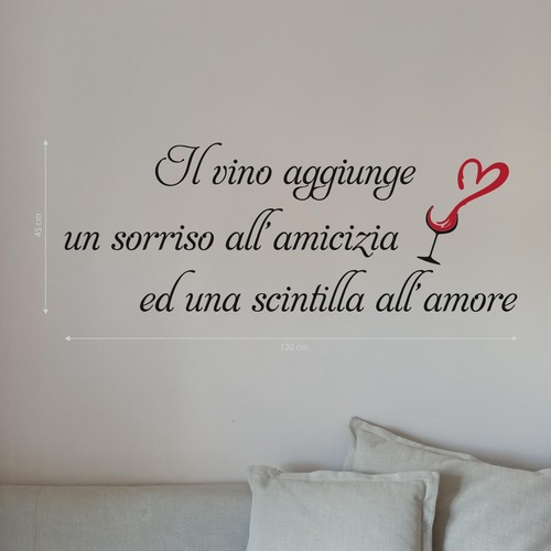 Wall stickers frase vino - stickers,