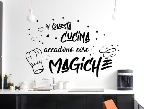 Adesivi murali frasi - , cucina